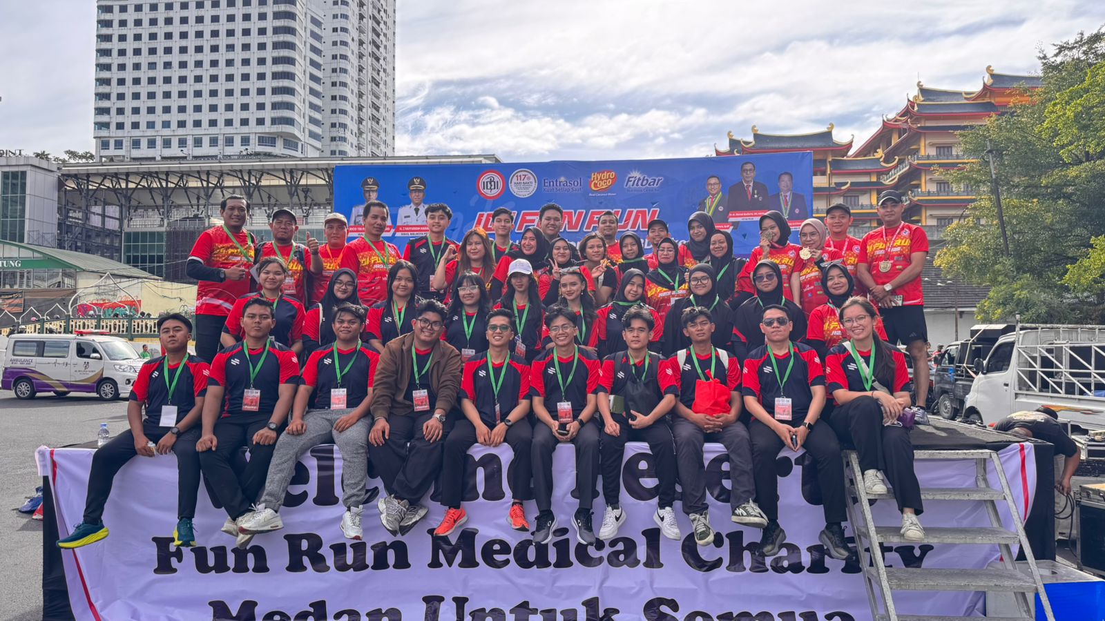 Fun Run HBDI PB IDI tahun 2025 di Medan