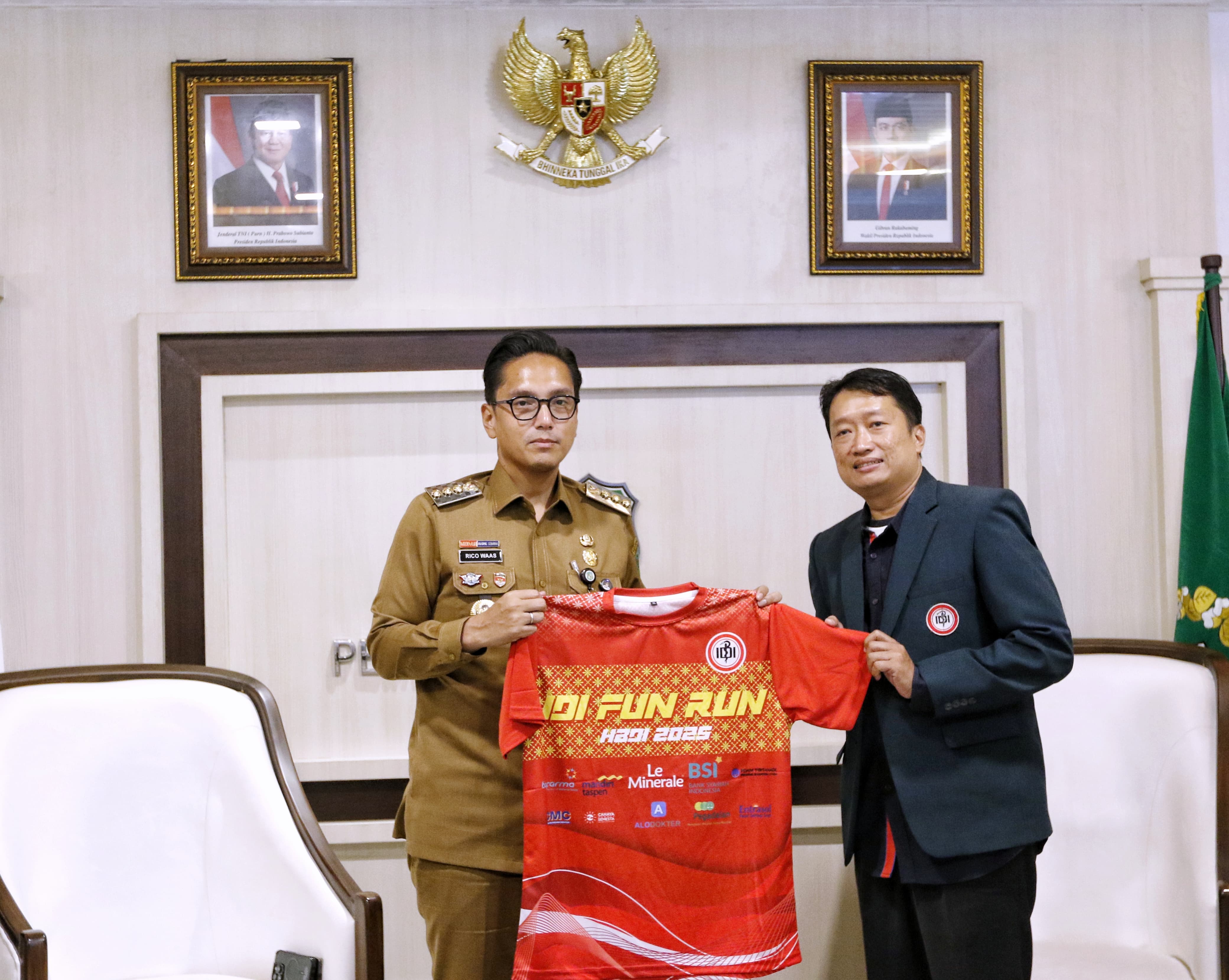 Fun Run HBDI PB IDI tahun 2025 di Medan