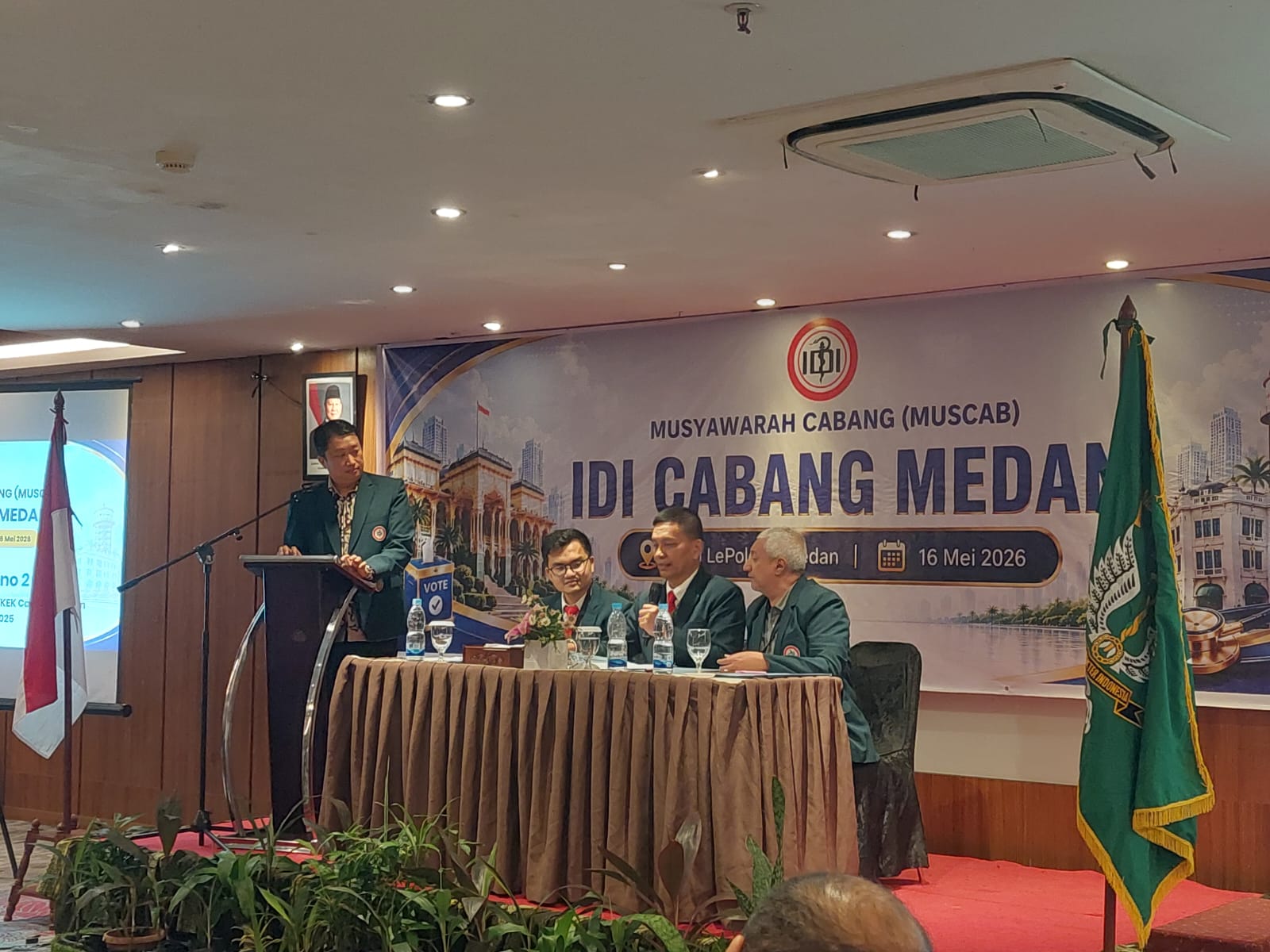 Musyawarah Cabang IDI Cabang Medan, Hotel Le Polonia, 16 Mei 2026