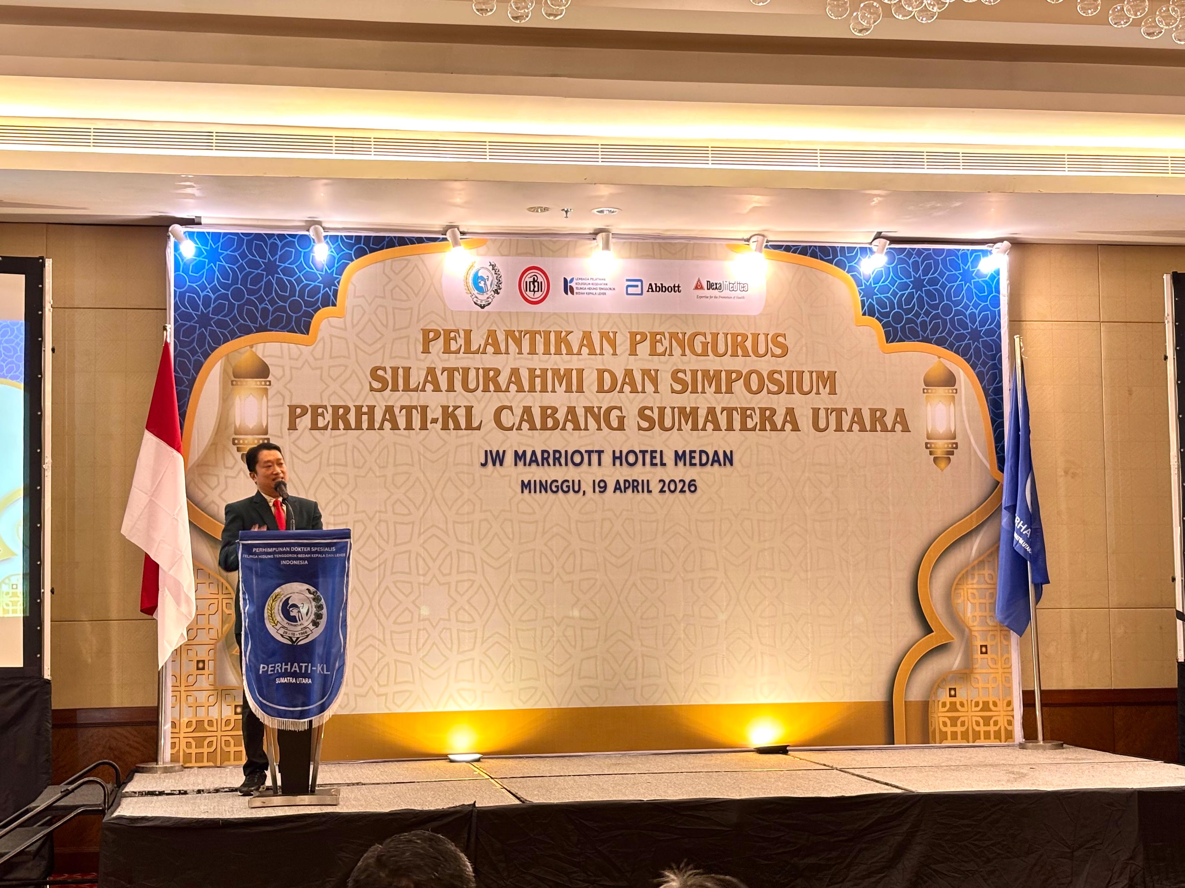 Pelantikan Pengurus PERHATI -KL Cabang Sumut, Hotel JW Mariot, 19 April 2026