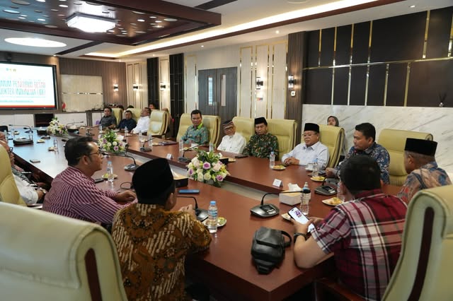 ilaturahmi Pengurus Besar Ikatan Dokter Indonesia (PB IDI) bersama Pimpinan Wilayah Muhammadiyah Sumatera Utara dan Universitas Muhammadiyah Sumatera Utara (UMSU)
