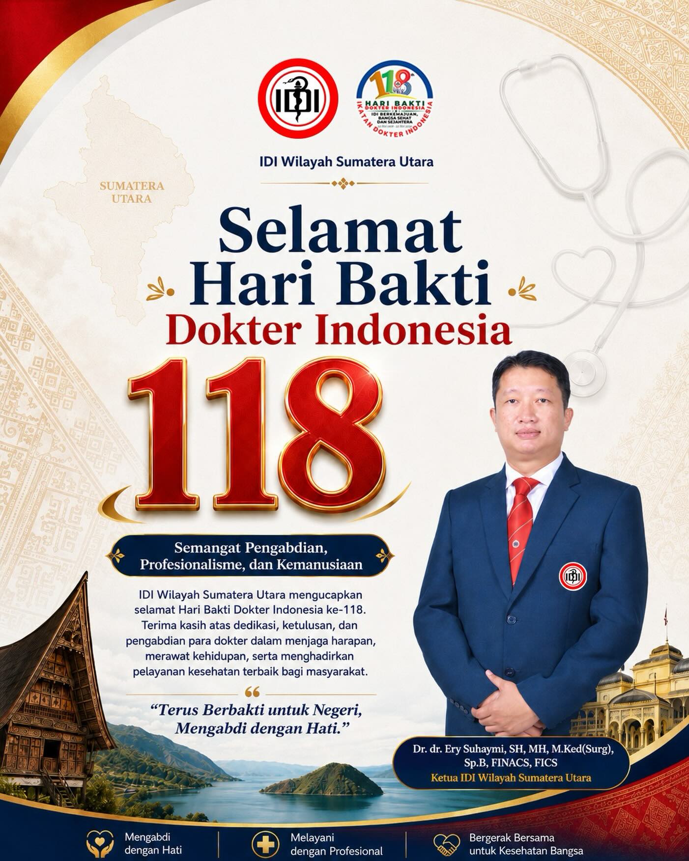 Selamat Hari Bakti Dokter Indonesia ke-118.