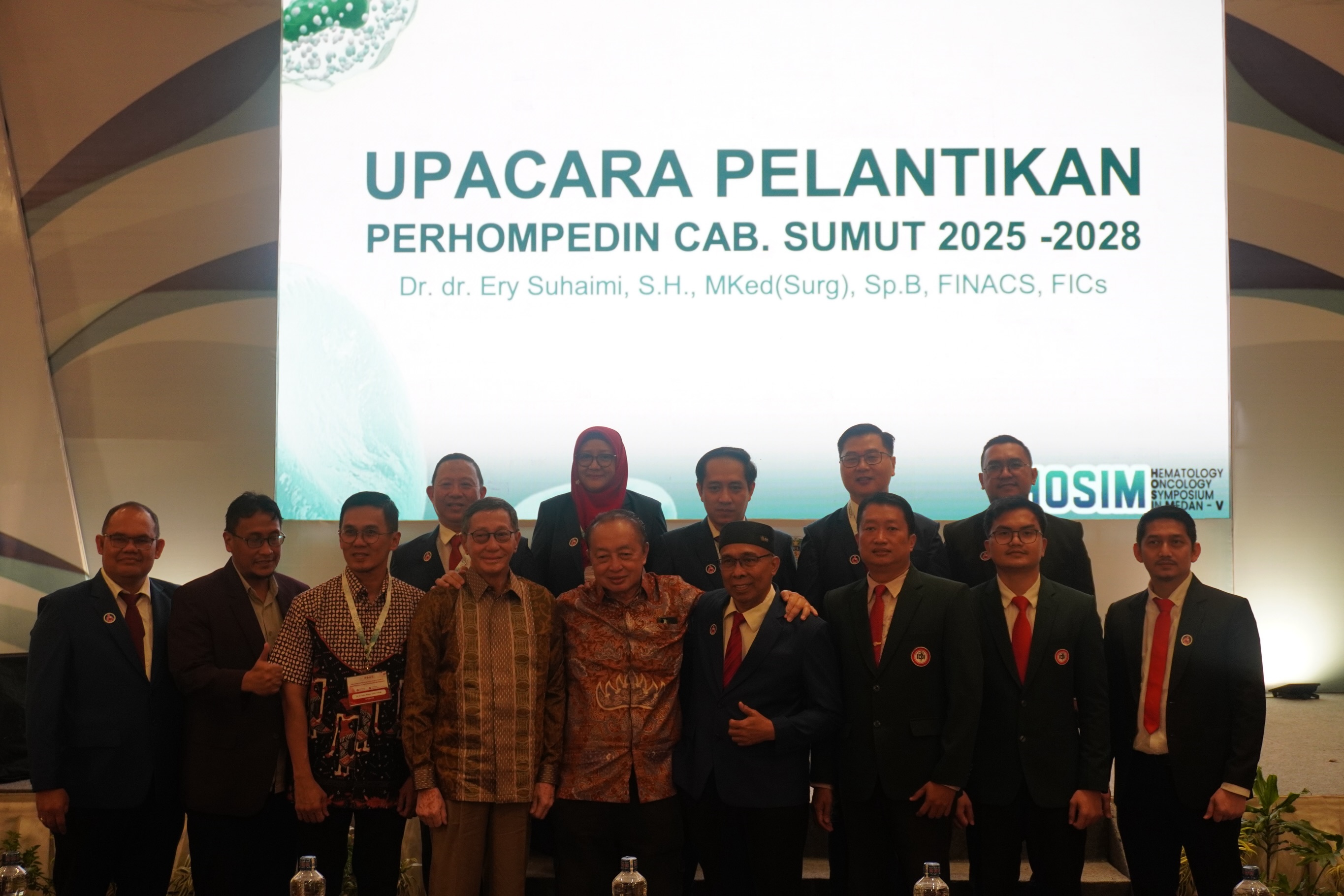 Pelantikan Pengurus PERHOMPEDIN Cabang Sumatera Utara Periode 2025-2028